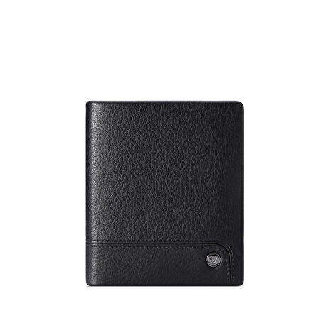 Tanımsız  Erkek Cüzdan & Kartlık 41241401 Roncato Alaska Small Wallet With With Coins Pocket Black