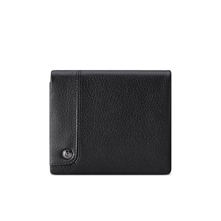 Tanımsız  Erkek Cüzdan & Kartlık 41241401 Roncato Alaska Small Wallet With With Coins Pocket Black