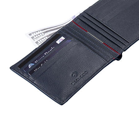 Erkek Cüzdan & Kartlık 41263223 Roncato MEN'S WALLET Boston Wallet NAVY