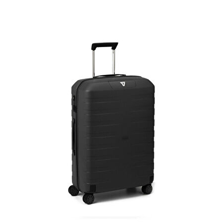Unisex Valiz 55330101 Roncato Trolley Cabına 4R 55/20 Cm Box Sport 2.0 Nero/Nero
