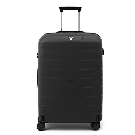 Unisex Valiz 55330101 Roncato Trolley Cabına 4R 55/20 Cm Box Sport 2.0 Nero/Nero