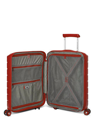 Roncato Kırmızı Çekçekli Sert Valiz 41818309BFlying CarryOn Spinner55Cm