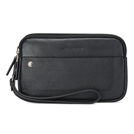 Tanımsız  Erkek El Çantası 41242301 Roncato Alaska Pouch 3 Compartments 21X12X7 Black