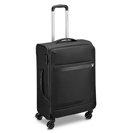 Unisex Valiz 41464201 Roncato Trolley Medıo 4R 65 Cm Exp. Jazz 4.0 Nero