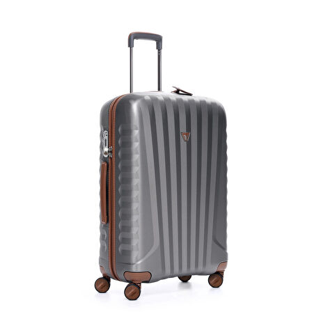 Roncato  Unisex Valiz 52323445-3445 E-Lite Medıum Luggage 72Cm Cognac/Titanium