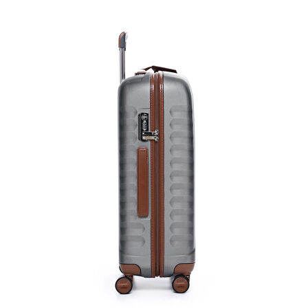 Roncato  Unisex Valiz 52323445-3445 E-Lite Medıum Luggage 72Cm Cognac/Titanium