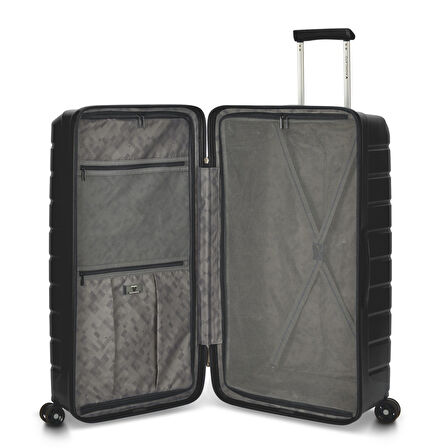 Roncato  Unisex Valiz 41798701-01 Baule Medıo B-Flying Trunk Nero