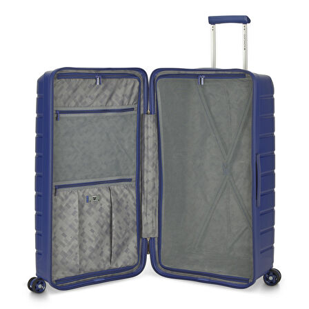 Roncato  Unisex Valiz 41798723-23 Baule Medıo B-Flying Trunk Blu Notte