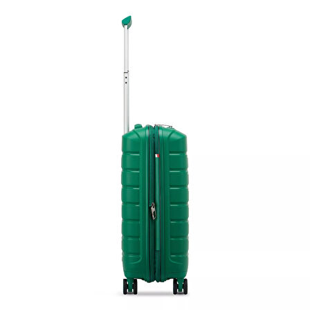 Kadın Valiz 41818307 Roncato TROLLEY CABINA 4R 55/20 EXP B-FLYING Verde Brillante