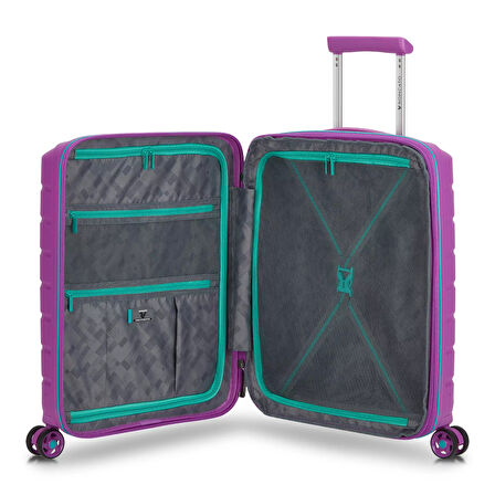 Kadın Valiz 4181836105 Roncato TROLLEY CABINA 4R 55/20 EXP B-FLYING Orchidea
