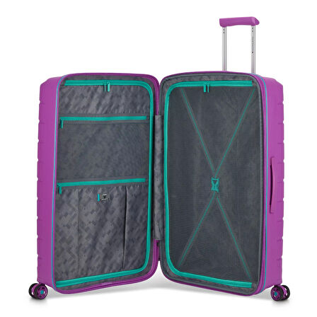 Kadın Valiz 4181816105 Roncato TROLLEY GRANDE 4R 78 CM EXP. B-FLYING Orchidea