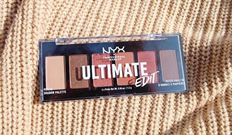 NYX Ultimate Edit Petite Shadow Palette - Warm Neutrals