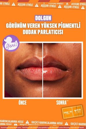 Duck Plump Dolgun Görünüm Veren Dudak Parlatıcısı - 09 Strike a Rose