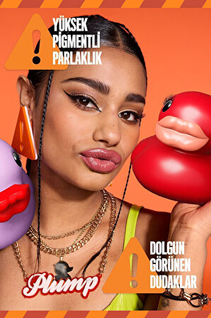 NYX Professional Makeup Duck Plump Dolgun Görünüm Veren Dudak Parlatıcısı - 03 Nude Swings