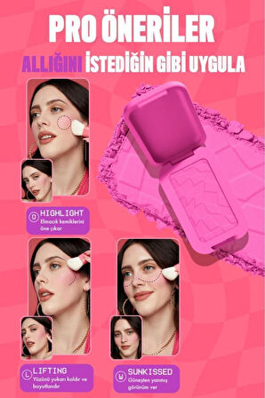 NYX Professional Makeup Buttermelt Blush Kremsi Pembe Pudra Allık - 08 Feelin Butta