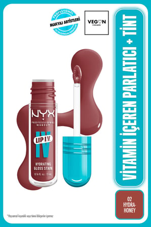 LIP I.V. Vitamin İçeren Parlatıcı + Tint - 07 Bubblegum Burst