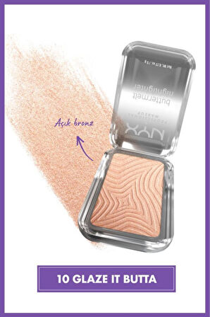 Buttermelt Highlighter Kremsi Pudra Aydınlatıcı - 10 Glaze It Butta