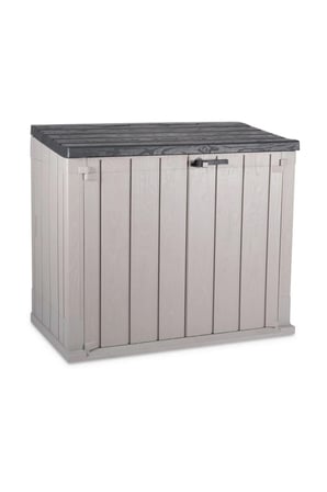 Toomax Storer Plus 840 Lt Bahçe Depolama Dolabı, Sandığı, Çöp Konteyneri Gri/ Antrasit