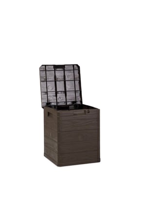 Toomax Woody's 90lt Bahçe Depolama Sandığı , Plastik Sandık , Bahçe Dolabı