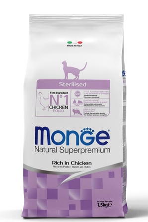 Monge Sterilised Tavuklu Kısırlaştırılmış Kedi Maması 1,5 Kg