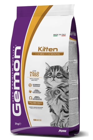 Gemon Kitten Tavuklu Pirinçli Yavru Kedi Maması 2 Kg