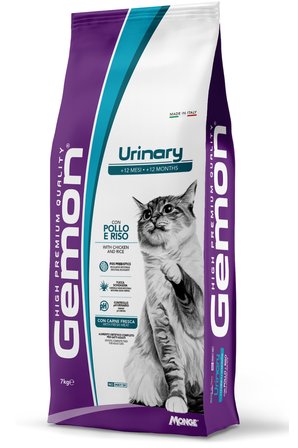 Gemon Urinary Tavuklu Pirinçli Yetişkin Kedi Maması 7 Kg