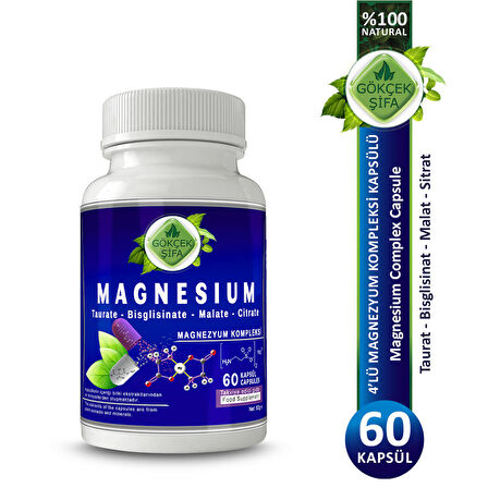 Magnezyum Kompleksi Kapsül (Magnesium Complex Capsule) 60Adet