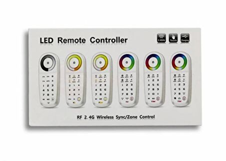 T1 2.4G Kızılötesi Kablosuz LED Dimmer