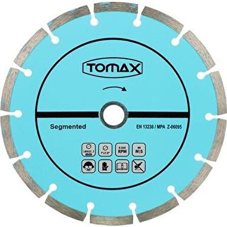 TOMAX SEGMENTLİ ELMAS KESİCİ 115