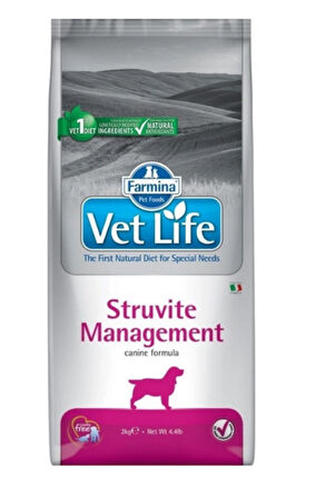 VetLife Struvite Köpek Maması 2 Kg