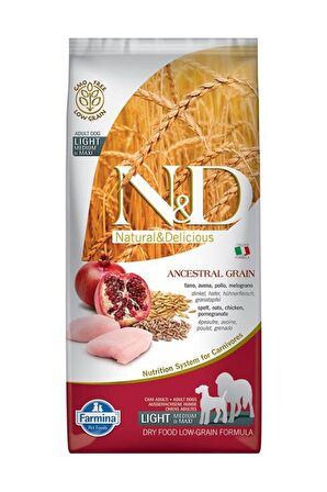 N&D Tavuklu Orta - Büyük Irk Yetişkin Kuru Köpek Maması 12 kg
