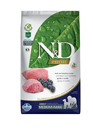 N&D Kuzu Etli Orta - Büyük Irk Yetişkin Kuru Köpek Maması 2.5 kg