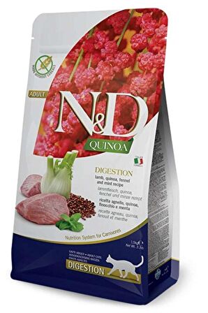 Nd Quinoa Digestion Kuzu Kinoa Aromalı Hassas Sindirim Kedi Maması 5 Kg