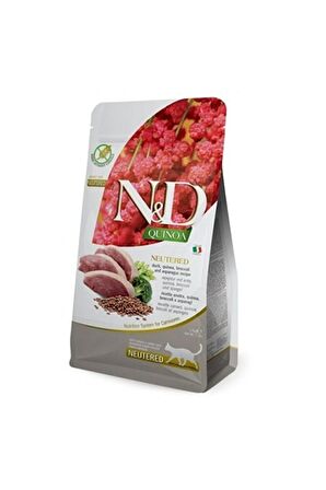 Kısırlaştırılmış Yetişkin Kinoa, Ördek, Brokoli Ve Kuşkonmaz 5 Kg