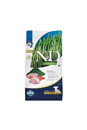 ND Spirulina Takviyeli Kuzulu Küçük Irk Yavru Köpek Maması 2kg