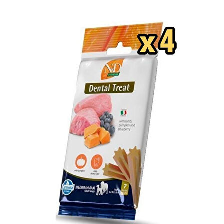 ND Kuzulu Yaban Mersinli Medium Köpek Ödülü 100 Gr x 4 Adet