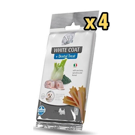 ND Dental Treat White Coat Mini Köpek Ödülü 60 Gr x 4 Adet