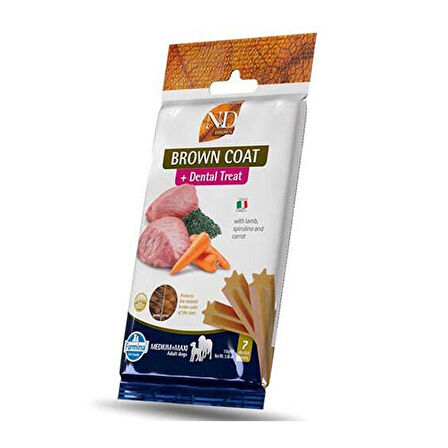 N&D Brown Medium Dental Kuzulu Köpek Ödülü 100 Gr