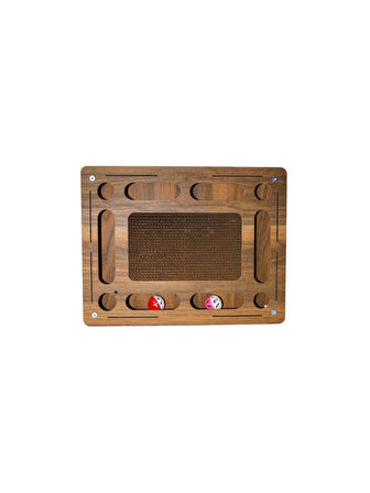 Allday Karton Tırmalamalı Kedi Oyuncağı Digdörtgen 35-45-6cm