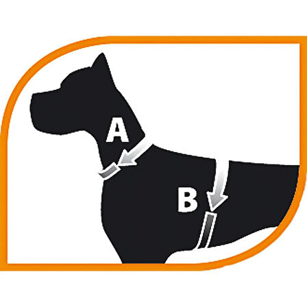 Ferplast Ergoflex P Köpek Göğüs Tasması A: 53-61cm B: 57-65cm Beyaz