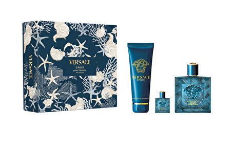 Versace Eros Parfum 100 Ml + Shower Gel 150 Ml + Parfum 5 Ml