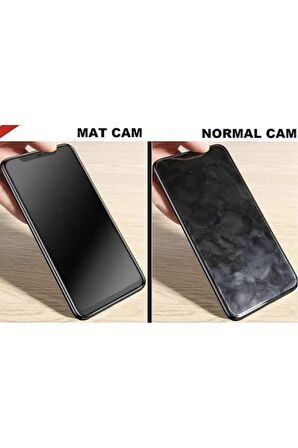 Apple iPhone 11 - Hayalet Seramik Mat Nano, Kırılmaz Cam Ekran Koruyucu, SİYAH