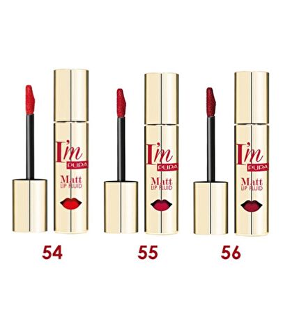 Pupa Milano Ruj - Red Queen I'm Mat Lip Fluid 4ml 054 