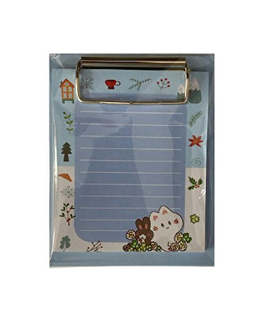 Mini Sekreterlikli Bloknot Aabjs-8 - 10x12,50cm