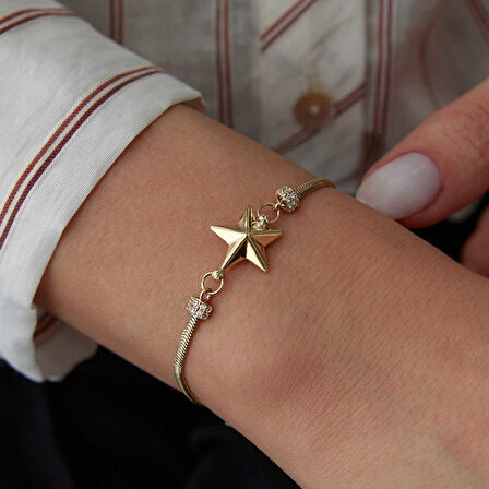 Star Balık Sırtı Zincir Bileklik