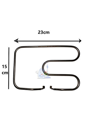 750w – 23*15cm  Arçelik & Beko Tost Makinesi Isıtıcı Rezistansı – 220v 100200