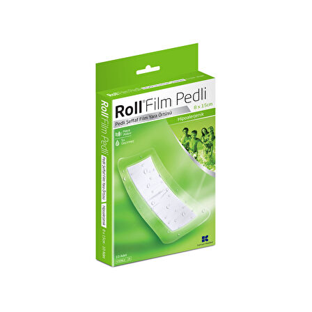 Roll Fılm Yara Örtüsü Tekli 8Cm X 15Cm