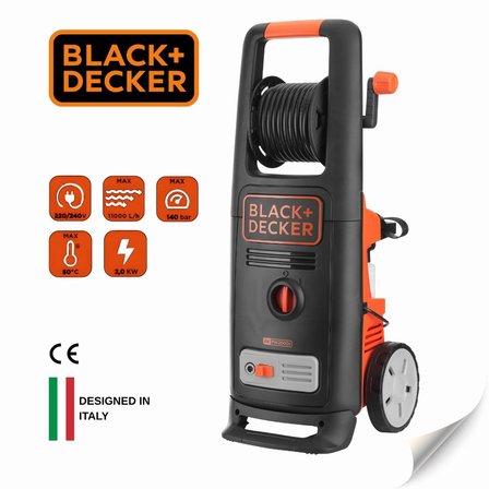 Black & Decker BXPW2000PE Basınçlı Yıkama Makinesi 140 Bar 2000 W
