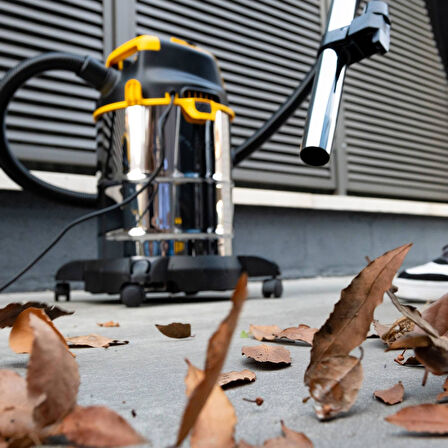 Stanley SXVC30XTDE 1600 W 30 LT Islak/Kuru Elektrikli Süpürge