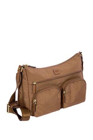 5055 Bric's X-Bag Postacı Çantası 34x24x8/14 cm